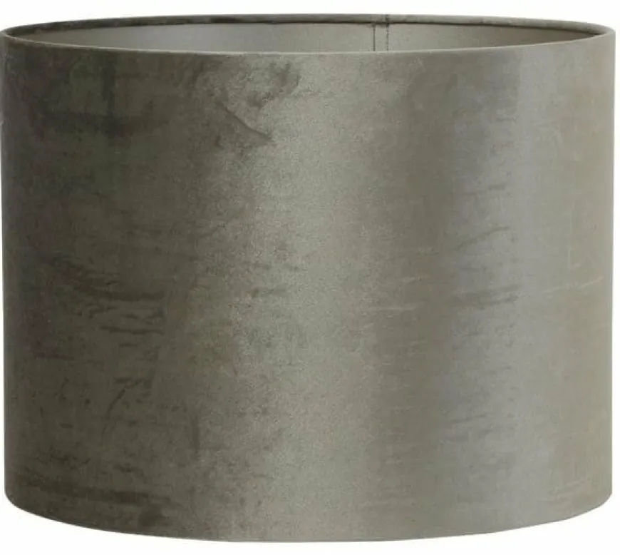 Light en Living Kap cilinder ZINC taupe Ø 40 cm