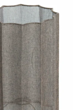 Light en Living Kap cilinder 24-24-35 cm DISLI linnen bruin