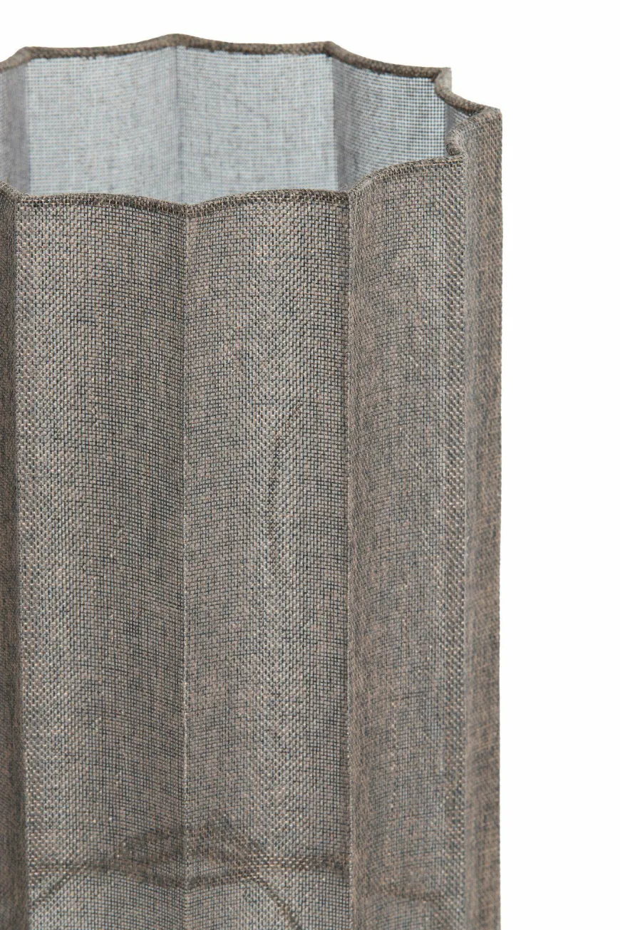 Light en Living Kap cilinder 24-24-35 cm DISLI linnen bruin