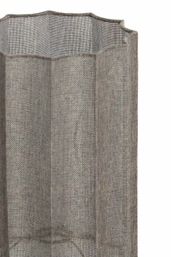 Light en Living Kap cilinder 24-24-35 cm DISLI linnen bruin