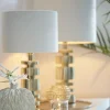 Light en Living Kap cilinder 25-25-18 cm VELOURS off white