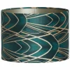 Light en Living Kap cilinder 30-30-21 cm TIARA groen