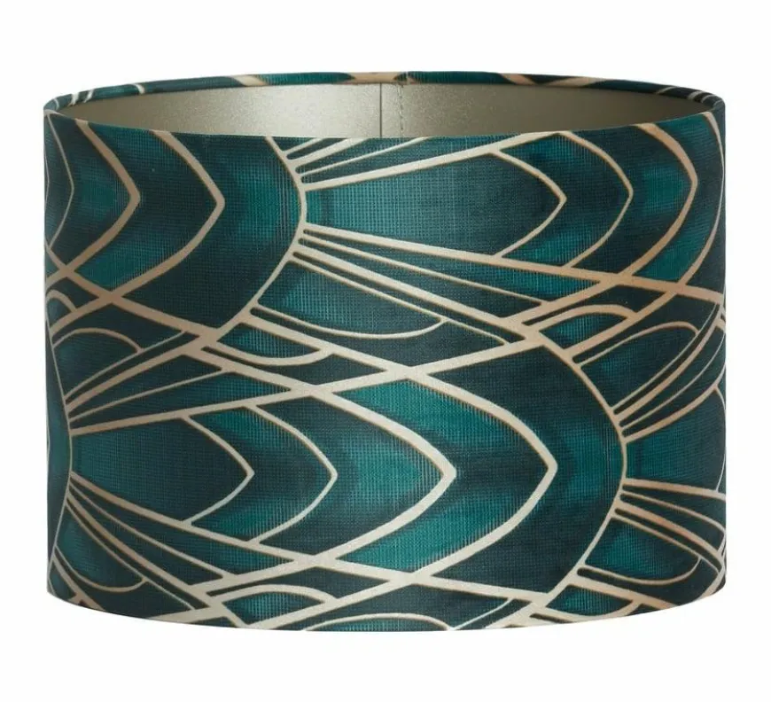 Light en Living Kap cilinder 30-30-21 cm TIARA groen