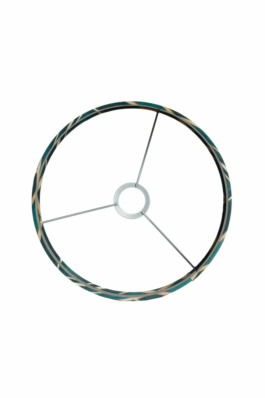 Light en Living Kap cilinder 30-30-21 cm TIARA groen