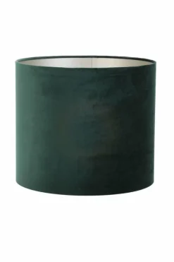 Light en Living Kap cilinder VELOURS dutch green - Diverse maten