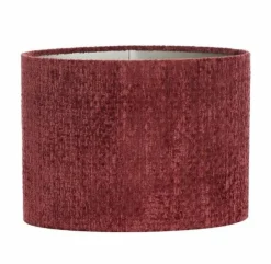 Light en Living Kap ovaal recht smal 38x17,5x28 cm RUBY rood