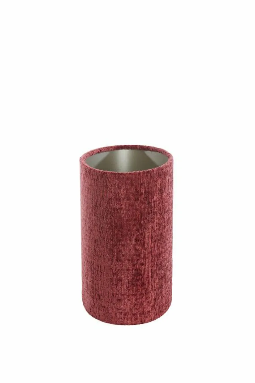 Light en Living Kap ovaal recht smal 38x17,5x28 cm RUBY rood