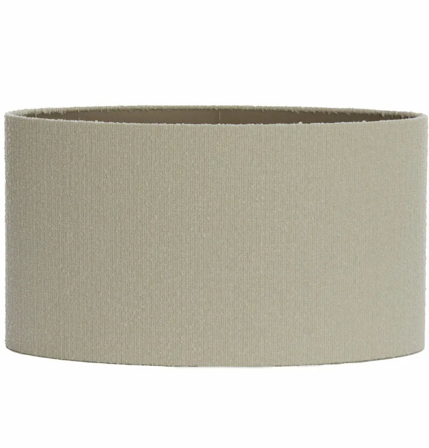 Light en Living Kap ovaal recht smal 58-24-32 cm BOLERO wit