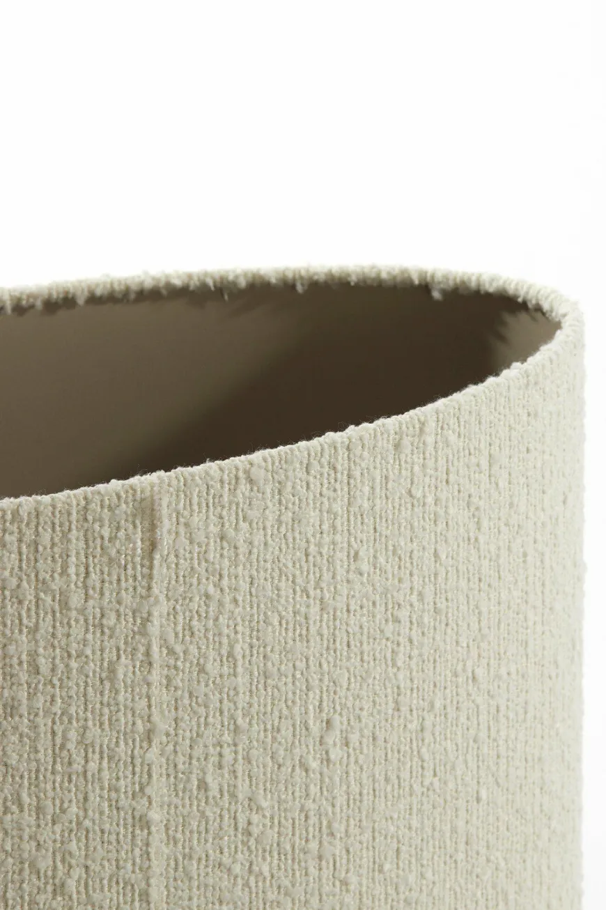 Light en Living Kap ovaal recht smal 58-24-32 cm BOLERO wit