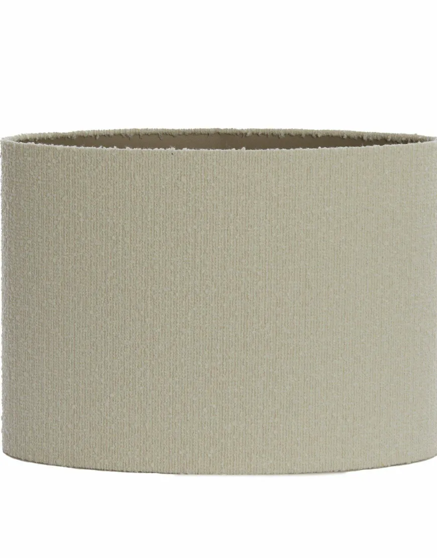 Light en Living Kap ovaal recht smal 45-21-32 cm BOLERO wit