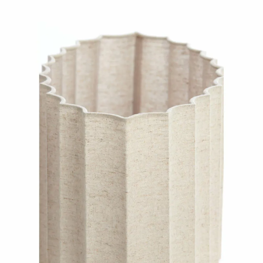 Light en Living Kap ovaal recht smal 38-17,5-19 cm DISLI naturel