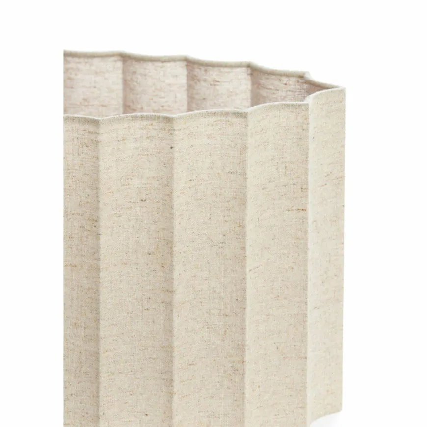 Light en Living Kap ovaal recht smal 38-17,5-19 cm DISLI naturel
