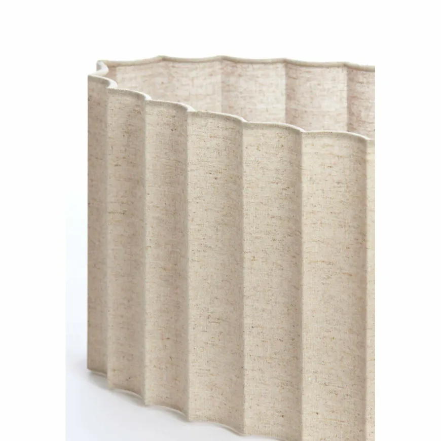 Light en Living Kap ovaal recht smal 38-17,5-19 cm DISLI naturel