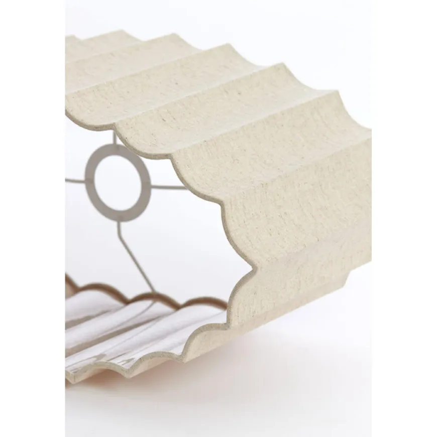 Light en Living Kap ovaal recht smal 38-17,5-19 cm DISLI naturel