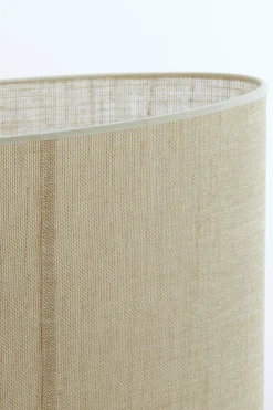 Light en Living Kap ovaal recht smal 58-24-32 cm SENDAI zand