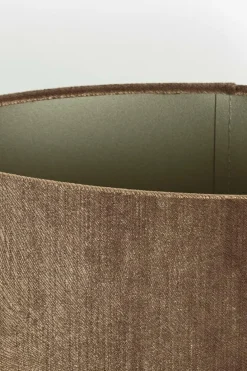 Light en Living Kap ovaal recht smal 45-21-22 cm LUBIS bruin