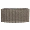 Light en Living Kap ovaal recht smal 45-21-22 cm DISLI linnen bruin