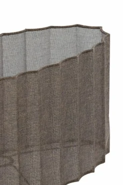 Light en Living Kap ovaal recht smal 45-21-22 cm DISLI linnen bruin