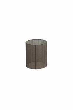 Light en Living Kap ovaal recht smal 45-21-22 cm DISLI linnen bruin