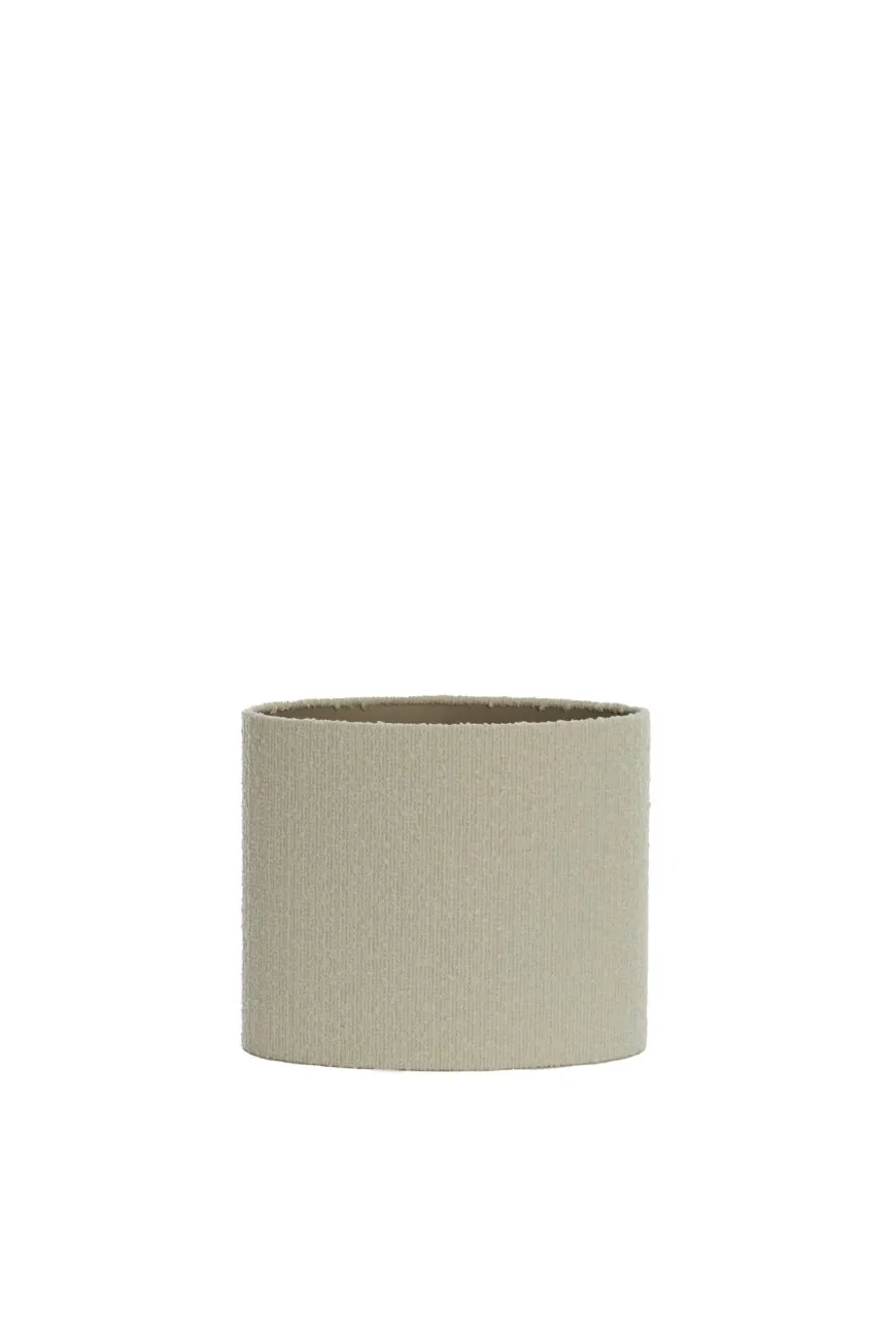 Light en Living Kap ovaal recht smal 30-15-25 cm BOLERO wit