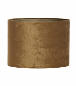 Light en Living Kap ovaal recht smal 38-17,5-19 cm GEMSTONE brons