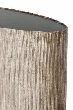 Light en Living Kap ovaal recht smal 45-21-32 cm FLAIR koper