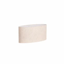 Light en Living Kap ovaal recht smal laag 58-24-27 cm STONE beige