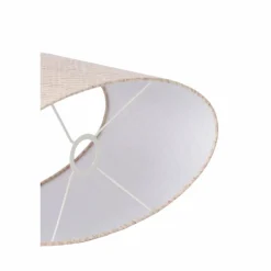 Light en Living Kap ovaal recht smal laag 58-24-27 cm STONE beige