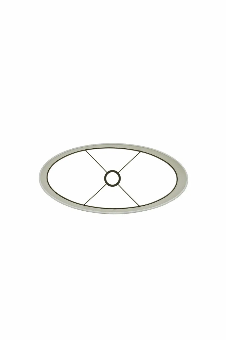 Light en Living Kap ovaal recht smal 45-21-32 cm SAVERNA eiwit