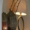Light en Living Kap ovaal recht smal 38­-17,5-­28 cm LIVIGNO naturel