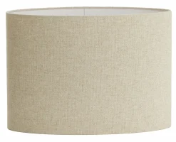 Light en Living Kap ovaal recht smal 38­-17,5-­28 cm LIVIGNO naturel