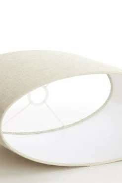 Light en Living Kap ovaal recht smal 38­-17,5-­28 cm LIVIGNO naturel