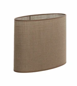 Light en Living Kap ovaal recht smal 38-17,5-19 cm CADEN beige