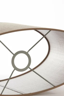 Light en Living Kap ovaal recht smal 38-17,5-19 cm CADEN beige