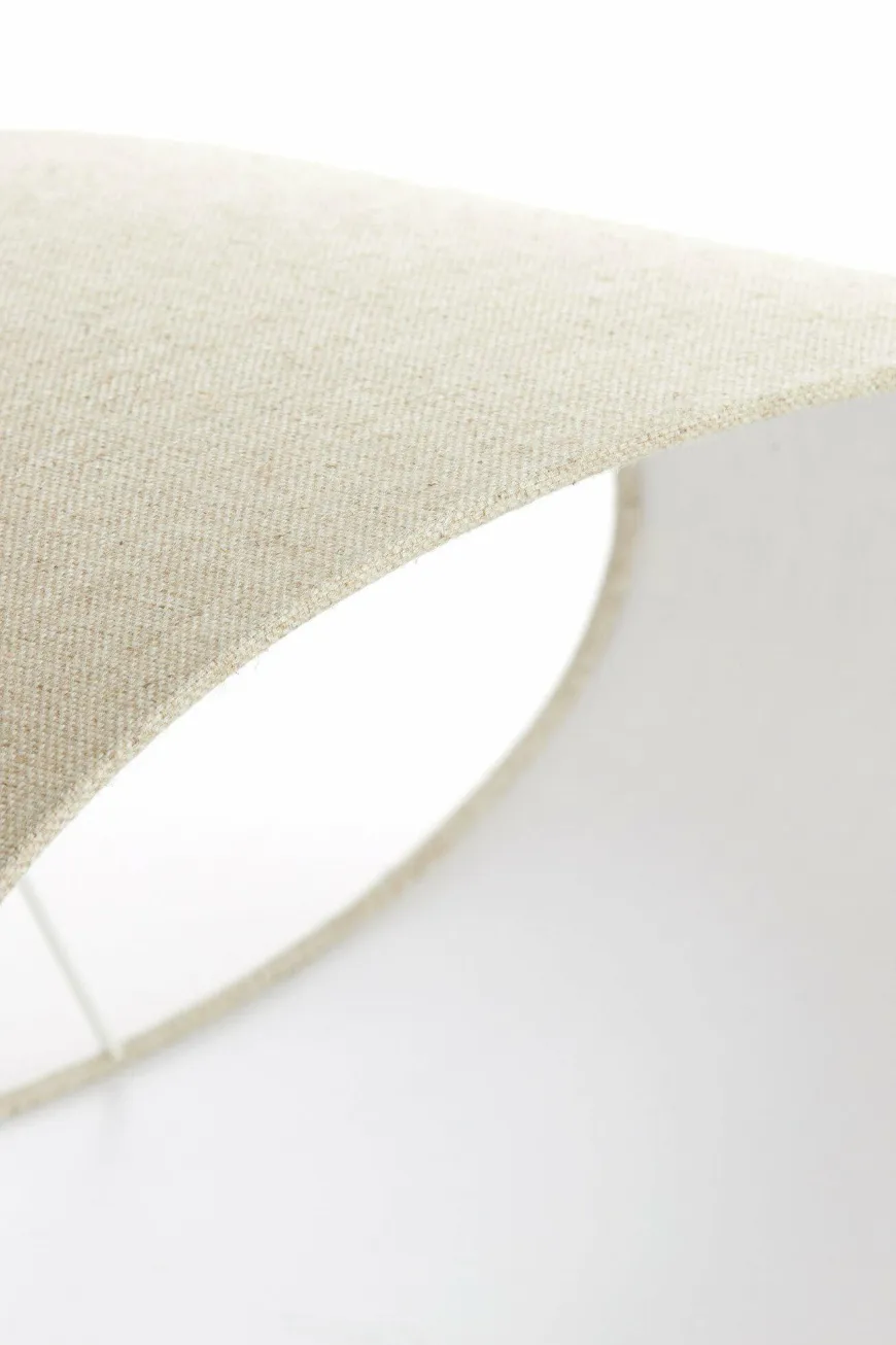 Light en Living Kap ovaal recht smal 58-24-32 cm LIVIGNO naturel