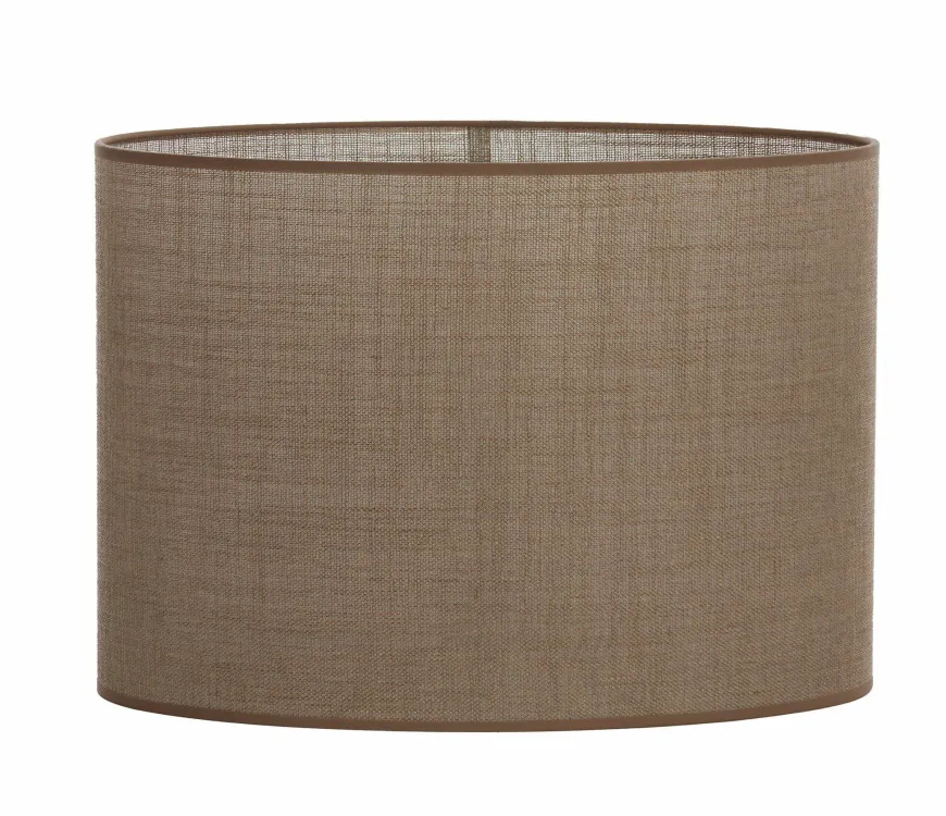 Light en Living Kap ovaal recht smal 45-21-32 cm CADEN beige