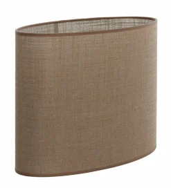 Light en Living Kap ovaal recht smal 45-21-32 cm CADEN beige