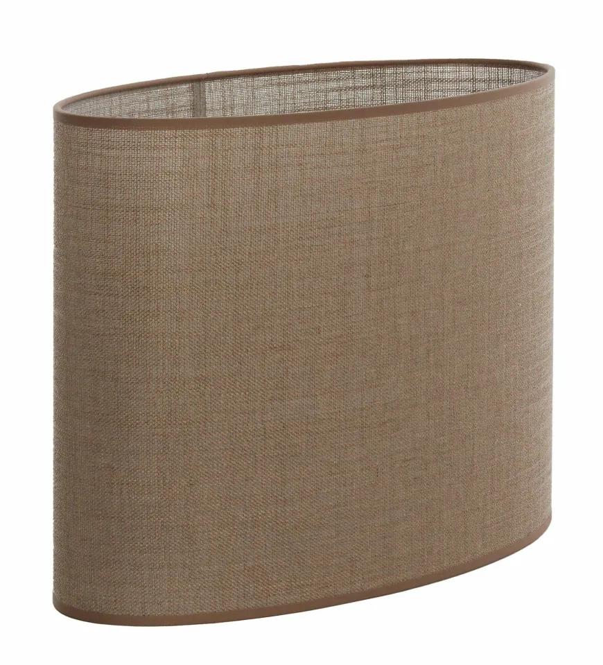 Light en Living Kap ovaal recht smal 45-21-32 cm CADEN beige