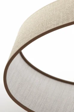 Light en Living Kap ovaal recht smal 45-21-32 cm CADEN beige