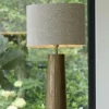 Light en Living Kap ovaal recht smal hoog 45-21-32 cm RIF zand