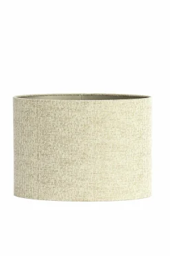 Light en Living Kap ovaal recht smal hoog 45-21-32 cm RIF zand