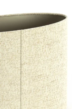 Light en Living Kap ovaal recht smal hoog 45-21-32 cm RIF zand