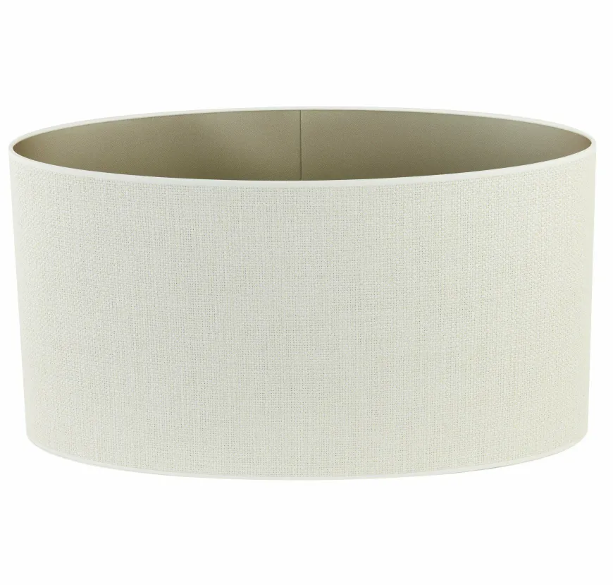 Light en Living Kap ovaal recht smal 58-24-32 cm SAVERNA eiwit