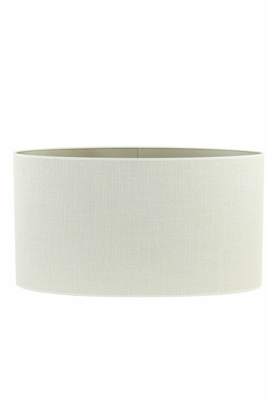 Light en Living Kap ovaal recht smal 58-24-32 cm SAVERNA eiwit