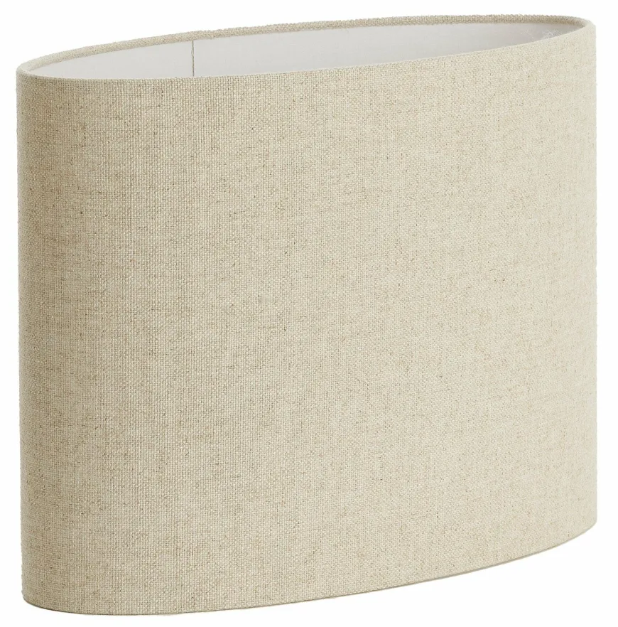 Light en Living Kap ovaal recht smal 30-15-25 cm LIVIGNO naturel
