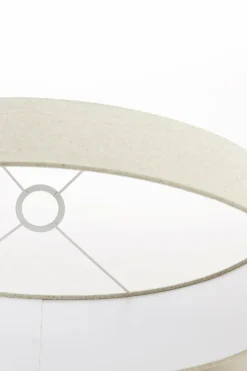 Light en Living Kap ovaal recht smal 30-15-25 cm LIVIGNO naturel