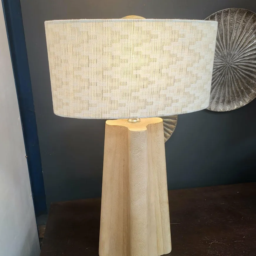 Light en Living Kap ovaal recht smal hoog 45-21-22 cm JINX wit