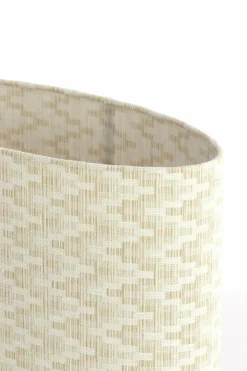 Light en Living Kap ovaal recht smal hoog 45-21-22 cm JINX wit