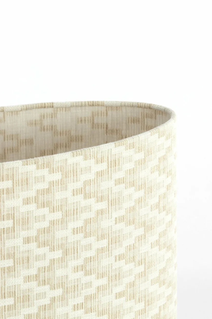 Light en Living Kap ovaal recht smal hoog 45-21-22 cm JINX wit