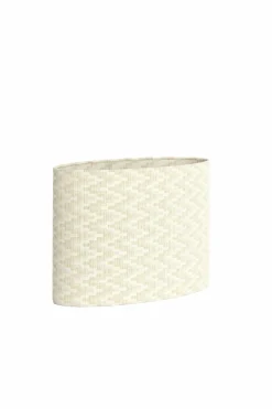 Light en Living Kap ovaal recht smal hoog 45-21-22 cm JINX wit